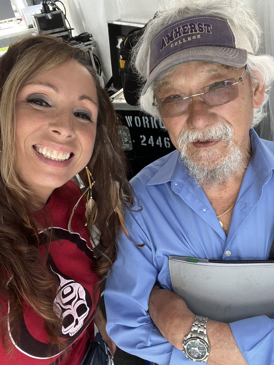 I have admired this amazing man and warrior for the planet my whole life. I have learned so much from <a href="/DavidSuzukiFDN/">David Suzuki FDN</a> and every time I hear him speak I feel even more inspired to help protect life on Mother Earth. Thank you for all you do. #ClimateAction