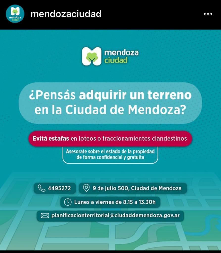 Desde <a href="/ciudaddemendoza/">Ciudad de Mendoza</a> te asesoramos.