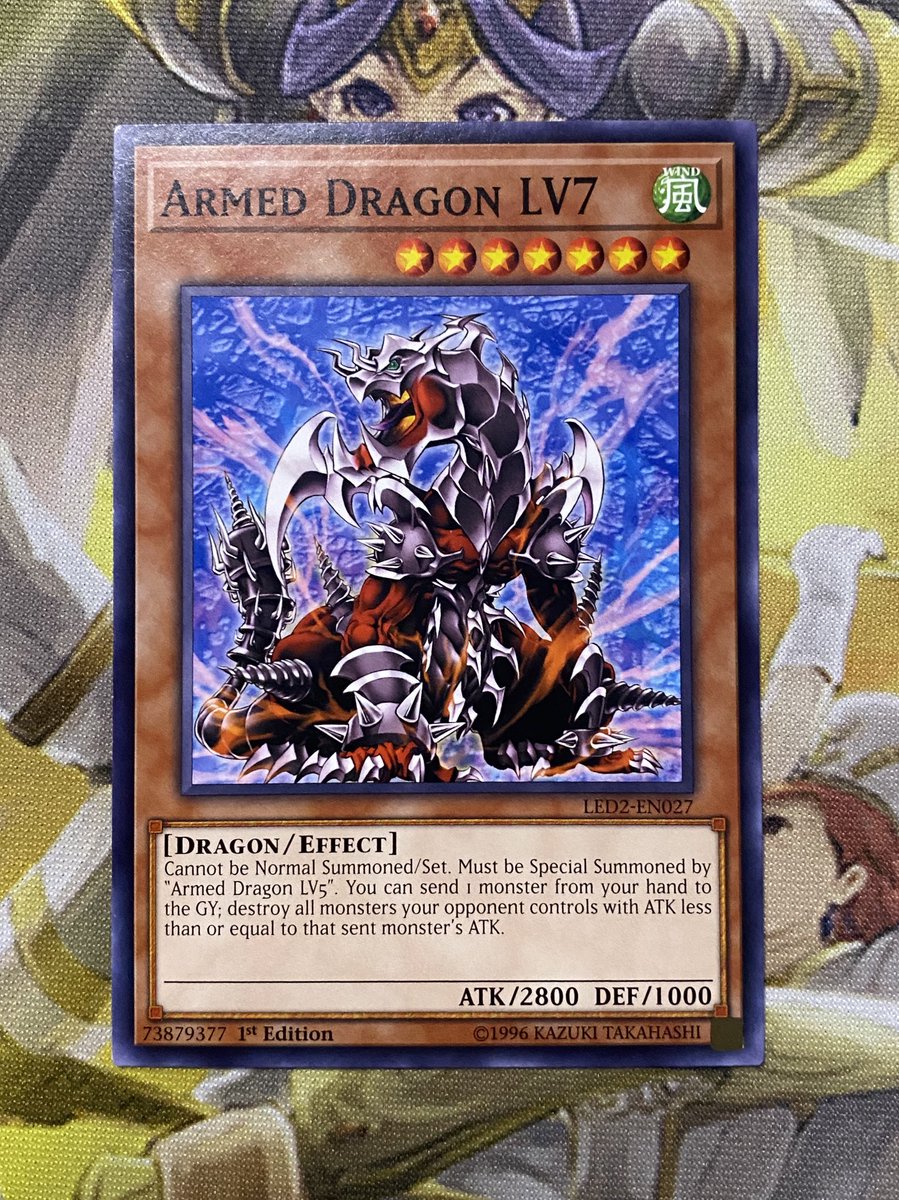 MageAmazed's tweet photo. #GXJune - #CardOfTheDay, Day 11: Armed Dragon LV7! 🐲 #YuGiOh #YuGiOhGX #ChazzItUp
https://t.co/cj3xWsrNHq https://t.co/JwoTnh7kcU