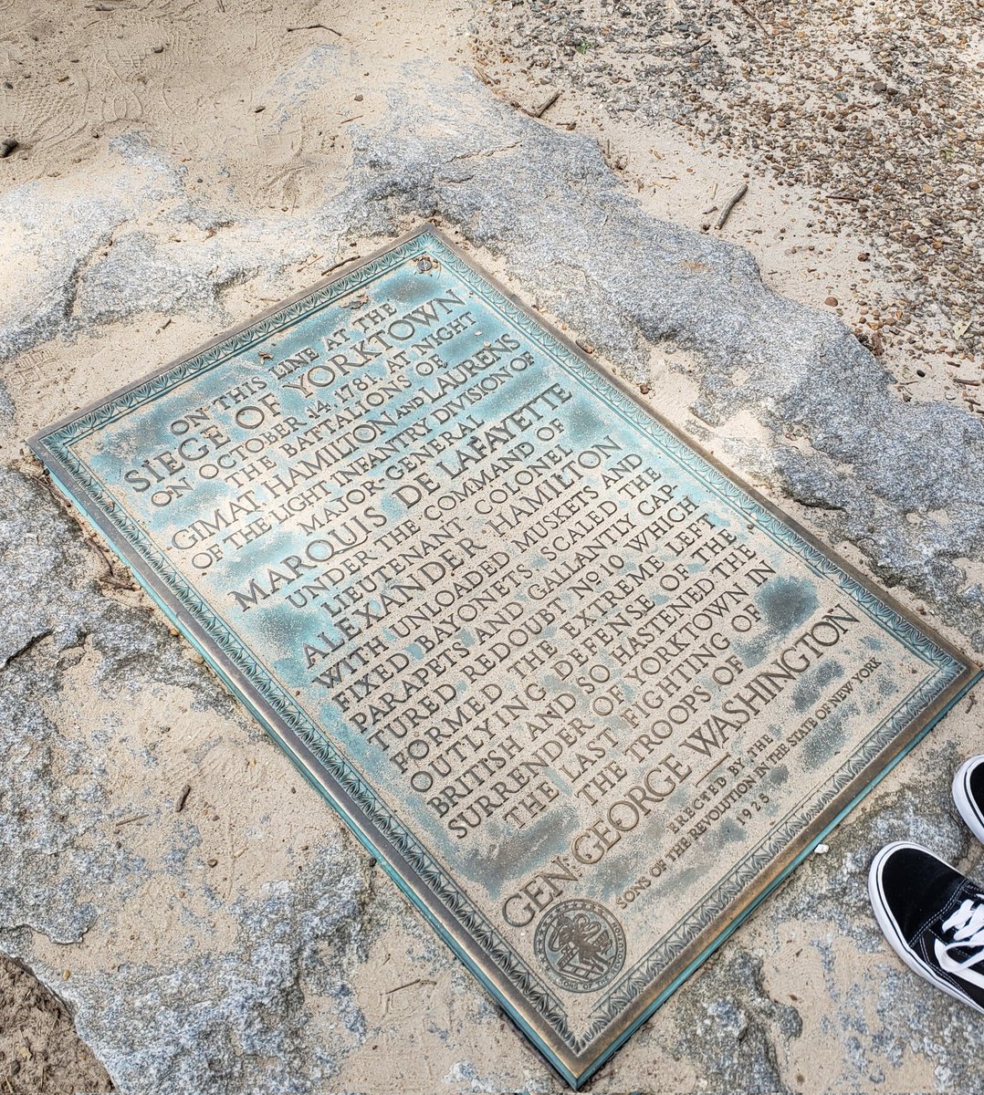 RogueLeaderLA's tweet photo. Had this spot on my bucketlist since high school. Visiting it with my kids is pretty dope.
#Redoubt10
#Yorktown https://t.co/mpR0M0MdAI
