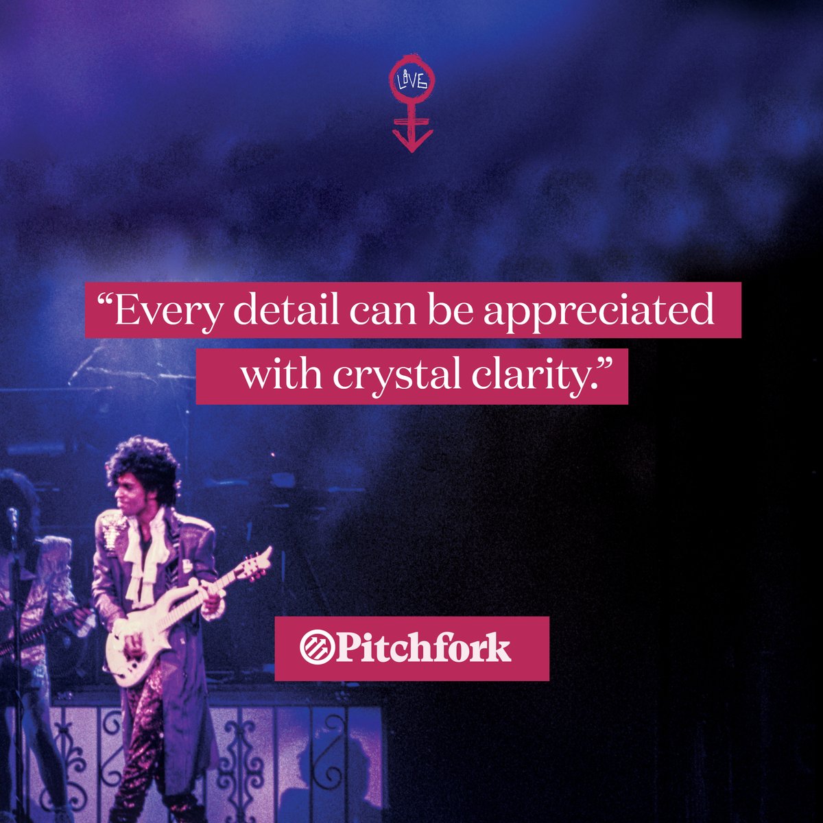 Prince and The Revolution: Live has been named Best New Reissue by @pitchfork. Now that the recently discovered source tapes from Prince's Paisley Park vault have been remastered, they write that 'every detail can be appreciated with crystal clarity.' pitchfork.com/reviews/albums…