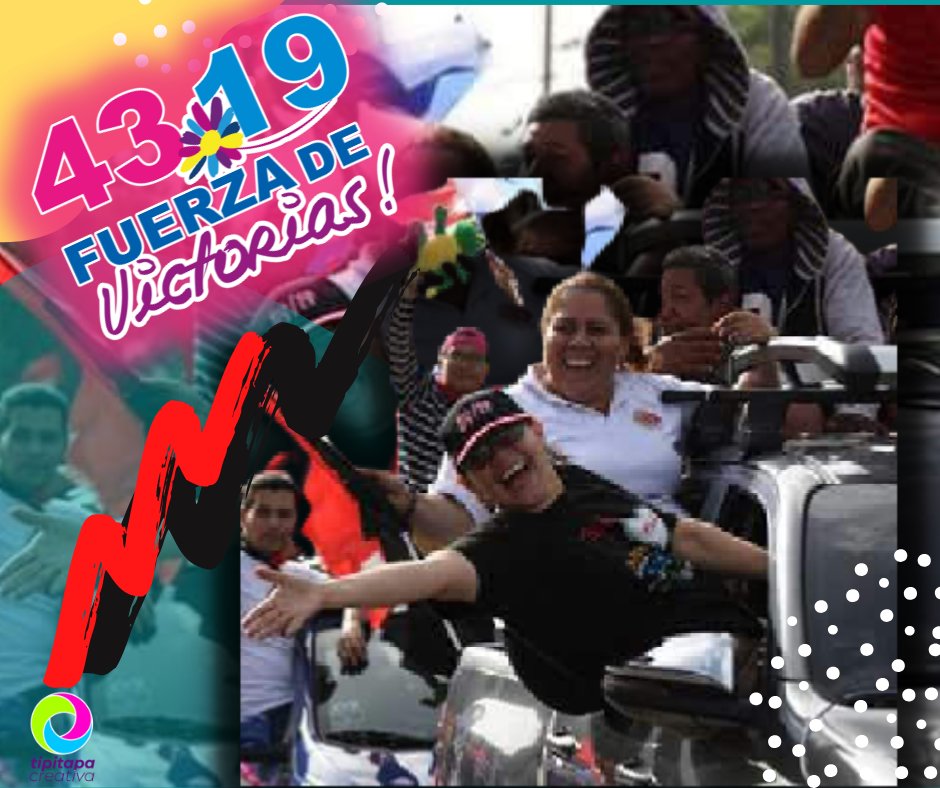 Con la alegria de vivir en paz  hacia el #4319FuerzaDeVictorias en #Nicaragua bendita y siempre libre #11Junio