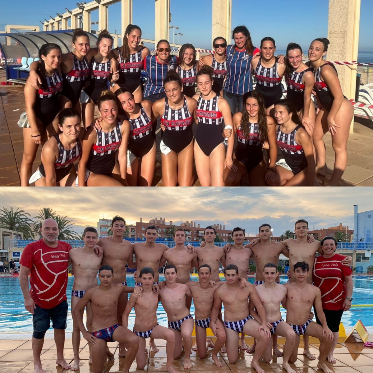 Els nostres dos equips cadets de 🤽 el femení i el masculí, després de jugar el play-off final, s'han proclamat
Campions de Catalunya 🏆
Moltes felicitats cracks!
#somelcentre