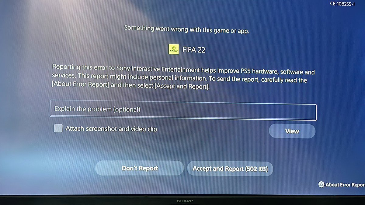 ZacDYoung_97's tweet photo. @EASPORTSFIFA sort ya shit out man been like this for days deleted and reinstalled the game but constantly getting greeted with this https://t.co/PVFAqwoRmp