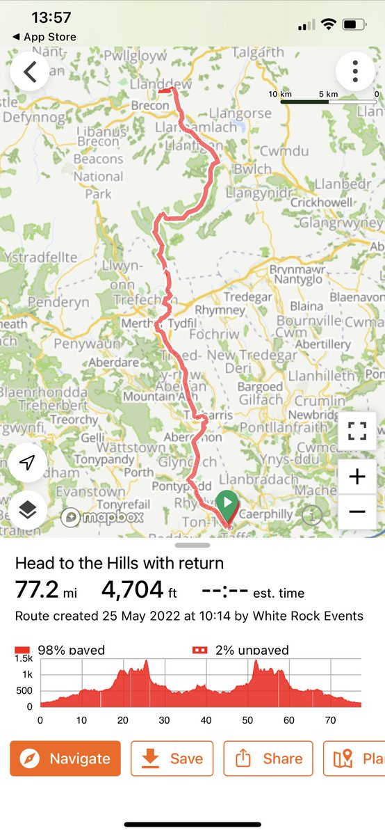 NeilNavarra's tweet photo. Tasty one tomorrow 🚴🏽‍♂️ all for a very good cause @VelindreCC  see you in the morning @ShaneWilliams11 @adamgreg7 🙏🏽🤘🏾 @HillsBrecon #headtothehills https://t.co/SEAf0YS78b