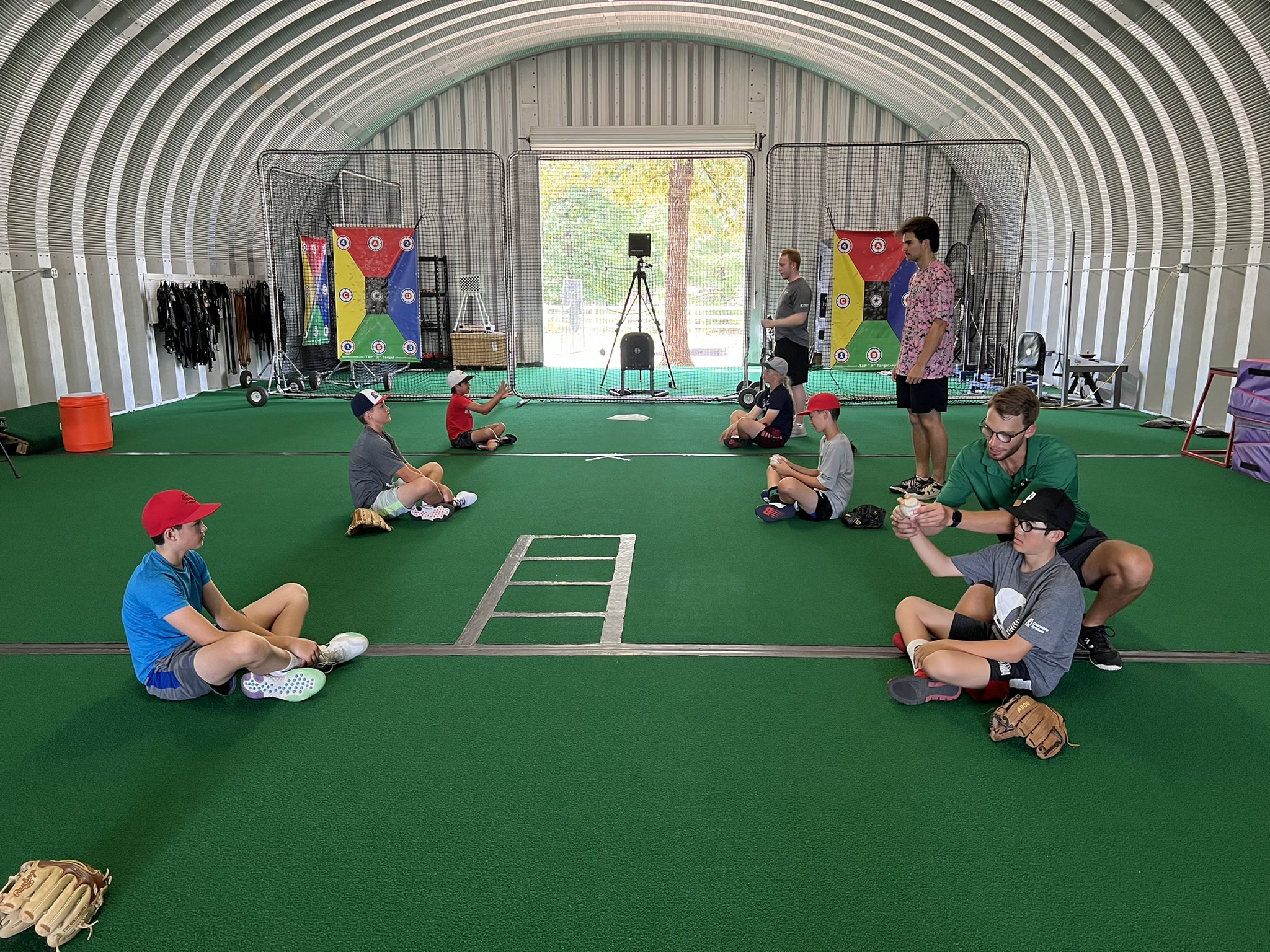 Texas Baseball Ranch on Twitter "A lot of hard work taking place on