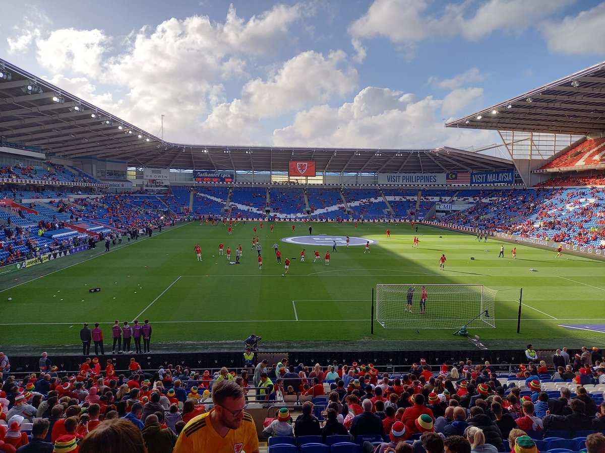 Howellsnr's tweet photo. @FAWales Excited to see #Wales hosting Belgium. Come on #Cymru. https://t.co/eCeRMMnBCy