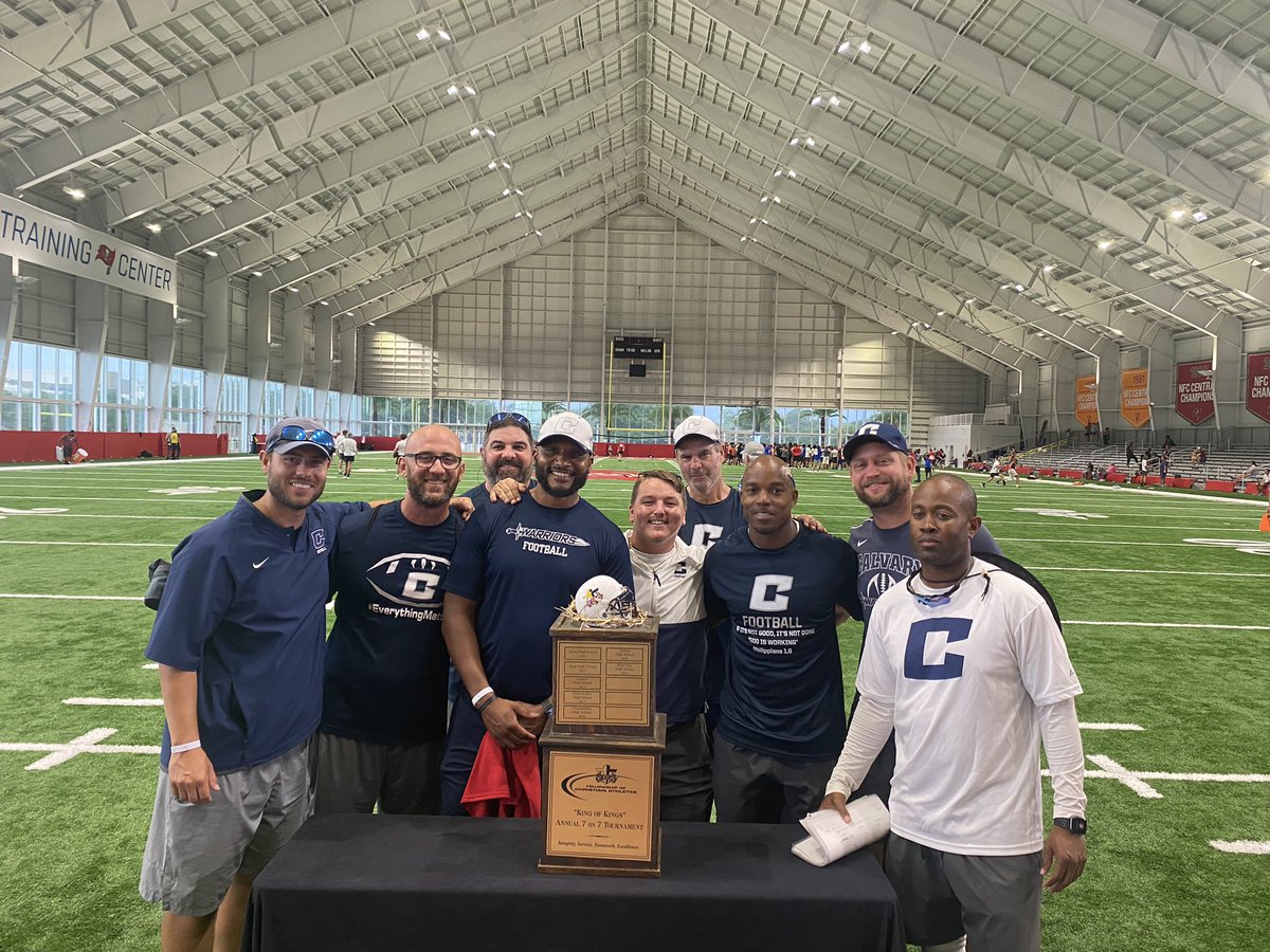 Brandon Ronacher 🏈 (@coach_ronacher) on Twitter photo FCA 7v7 Champs baby! So proud of these boys n coaches. Thank you <a href="/CountyFca/">FCA Pinellas County</a> & <a href="/Buccaneers/">Tampa Bay Buccaneers</a> for an awesome day #Ubuntu ⚔️ #Grit FCA 7v7 Champs baby! So proud of these boys n coaches. Thank you <a href="/CountyFca/">FCA Pinellas County</a> & <a href="/Buccaneers/">Tampa Bay Buccaneers</a> for an awesome day #Ubuntu ⚔️ #Grit