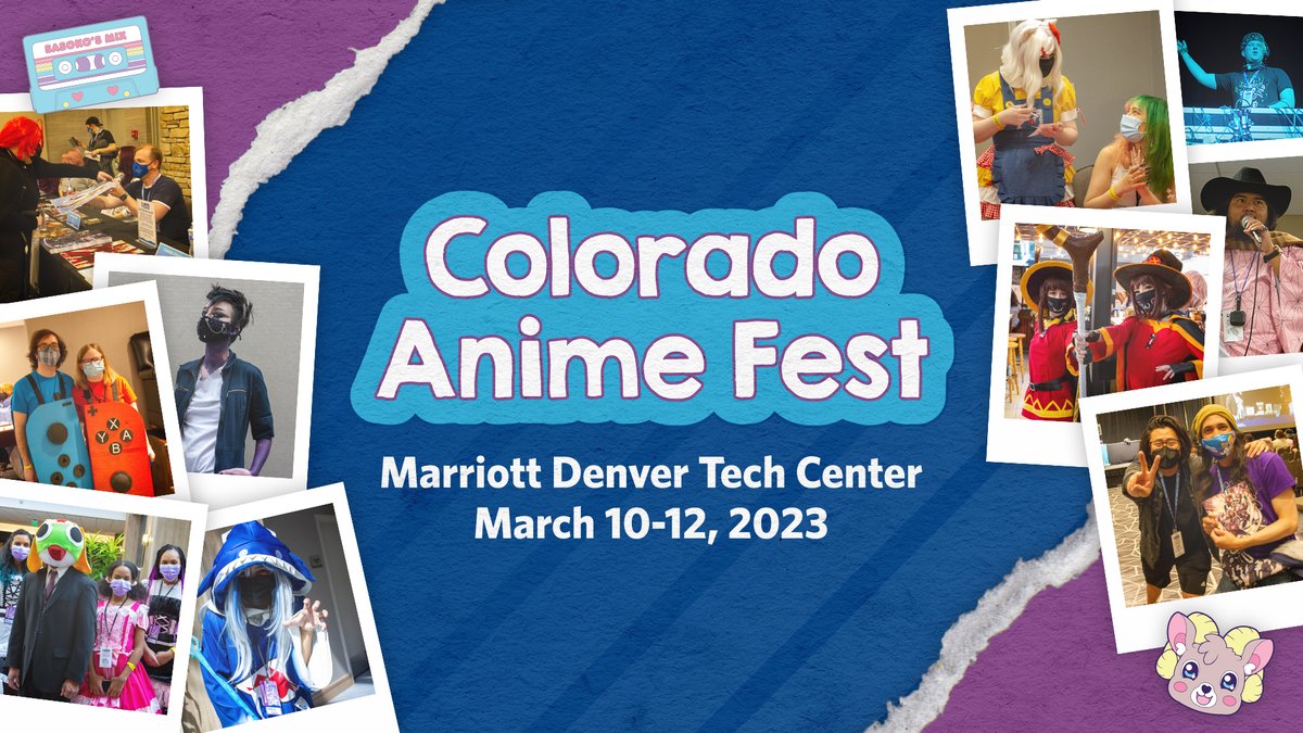 It's finally here... the day we announce the dates! 🗓️

#COAF 2023 will be...

🎉 March 10-12! 🐐

See you in 2023!

#coloradoanimefest #coaf #coanime fest #dateannouncement