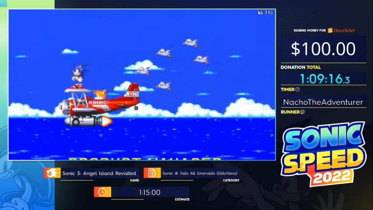 NachoAdventurer's tweet image. It was an amazing moment! The runs went really well i had a lot of fun and the commentary was really good.
Huge shotouts to all my comentators
SADX: @TheAlphaDolphin and Gpro
S3AIR: @huds601 and @BenInSweden
Heroes: @CriticalCyd and @IAmGpro
You all are so awesome!