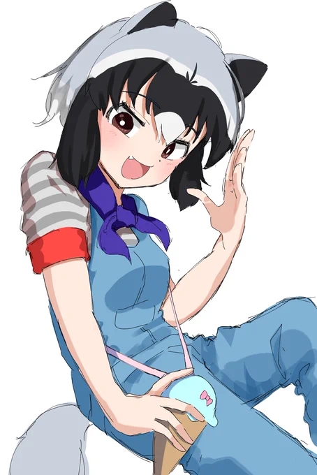 アライさん落書き
#けものフレンズ 