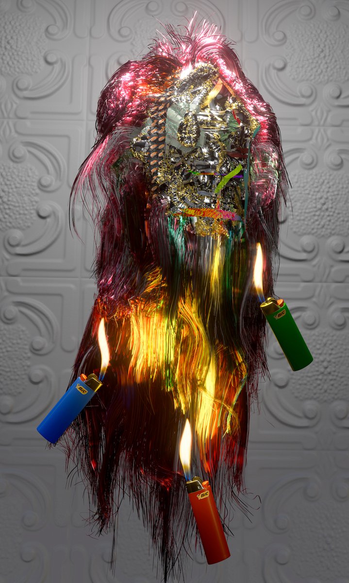 TeiaArt's tweet photo. ‘Chicken Wings Face (Hair Band Version)’ by @ShameBrain
–––––
🔥
https://t.co/ErJQNlAf70
–––––
Guest curator @thedinachang for #TeiaArt #FakeShamus https://t.co/yAYcBrIHDK