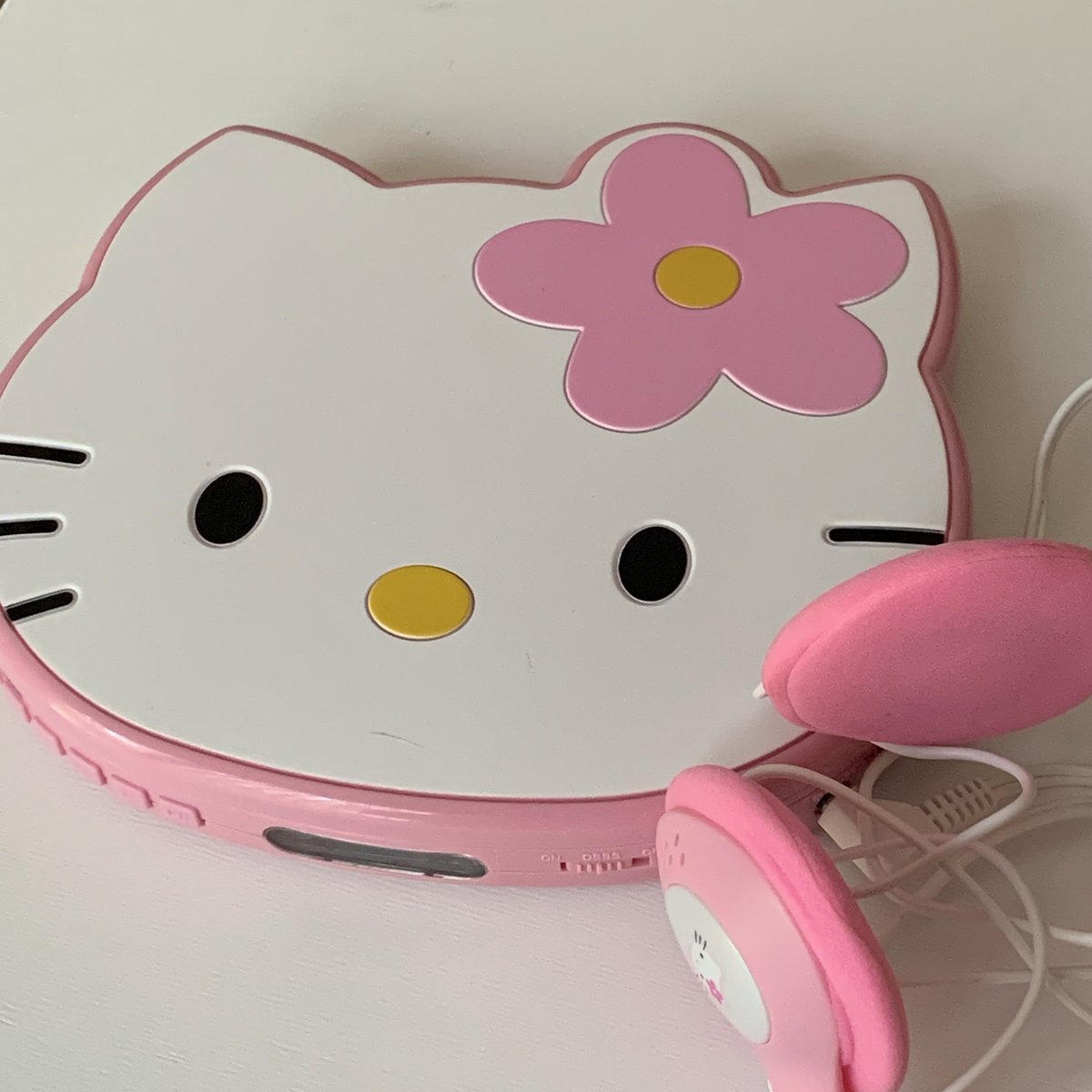 listening to proof cd 3 on the hello kitty cd player