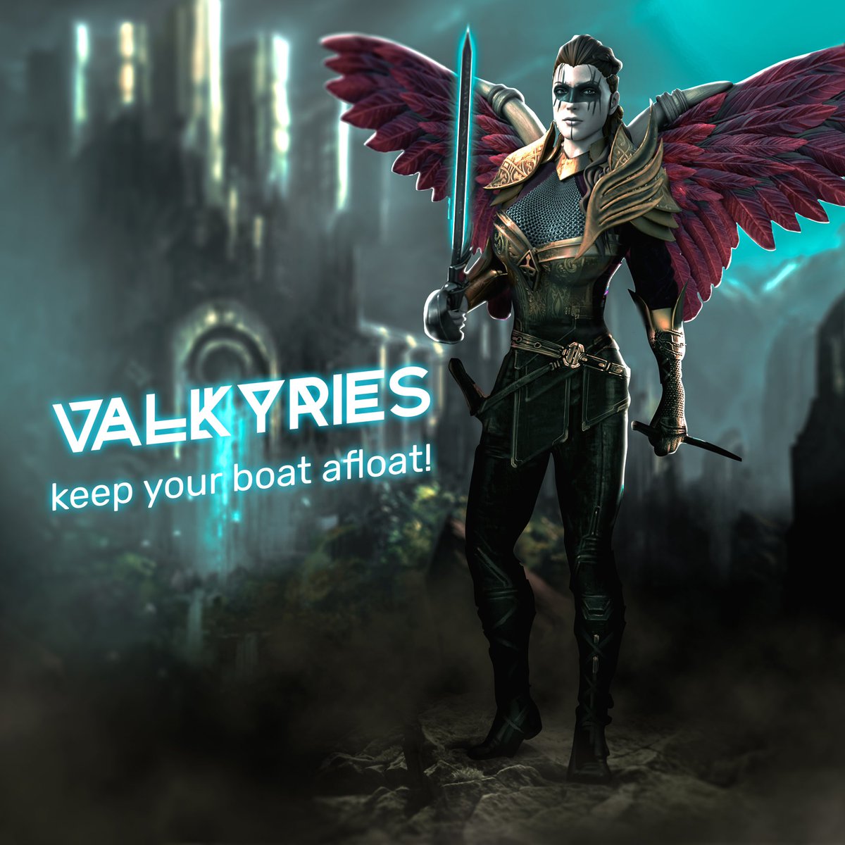 ValkyriessNFT's tweet photo. In norse mythology, valkyries guarded the lives &amp; ships of warriors they favored 🗡

In #crypto space, @ValkyriessNFT will guard the returns of their holders’ investments &amp; fund their biz ideas amongst other utilities!

❤️ &amp; RT to show support #SolanaNFTs  #web3 https://t.co/Ci94gEqmPr