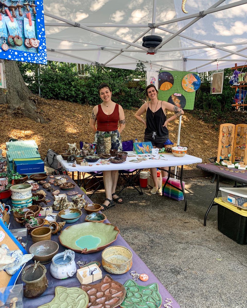 firemakerbeer's tweet photo. 🔥HAPPENING NOW: Drawn & Disorderly Art Market at Fire Maker! It’s been a great day of beer and local artists.🍻🎨
#firemaker #atl #atlanta #gabeer #atlmarket #atlart #atlevents #brewery https://t.co/HEWJ3z0SWN