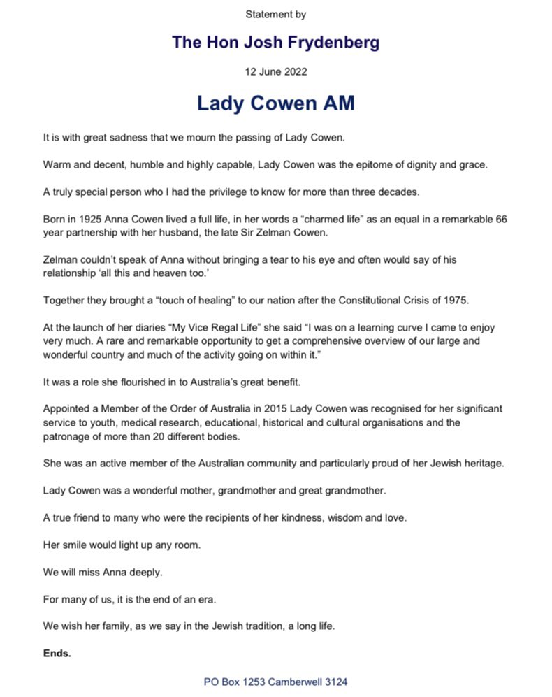 Josh Frydenberg tweet media