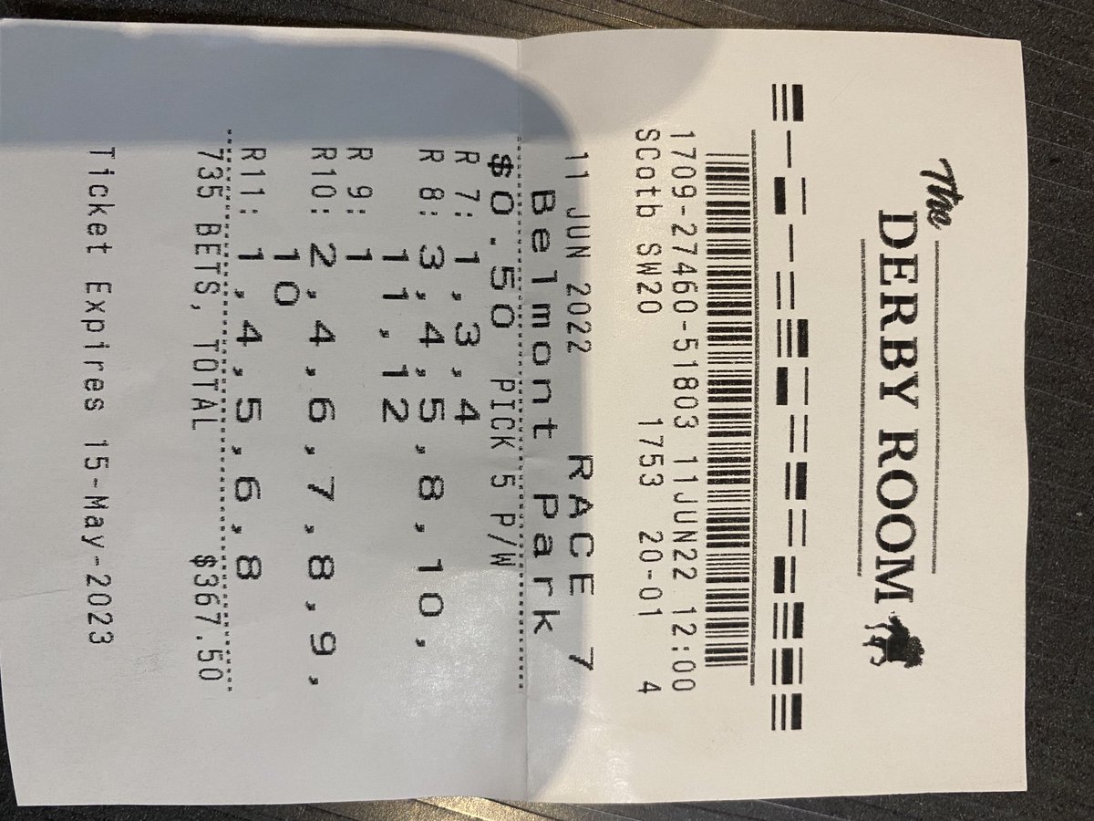 IgnitionSpirits's tweet photo. Anything is great but 4,5 or 8 a celebration ... 💰richstrike 🙏 #creative minister or ✂️ #barberroad let's go ⁦@BelmontStakes⁩ https://t.co/WFiYmvCNqD