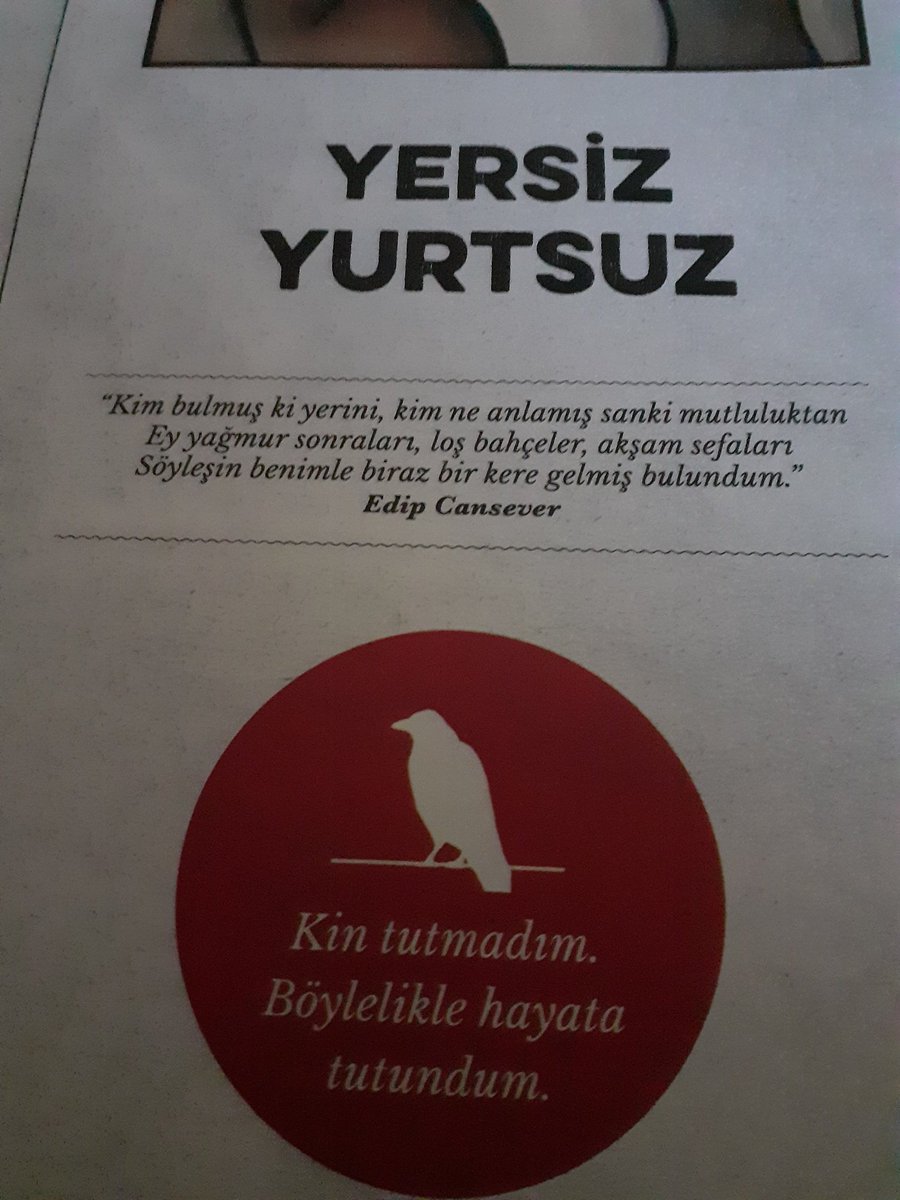Sabahattin Ali'nin de dediği gibi:

 • Perişan bir haldeyim. Fakat içimde kendimden bile sakladığım bir ümit var…”🍂