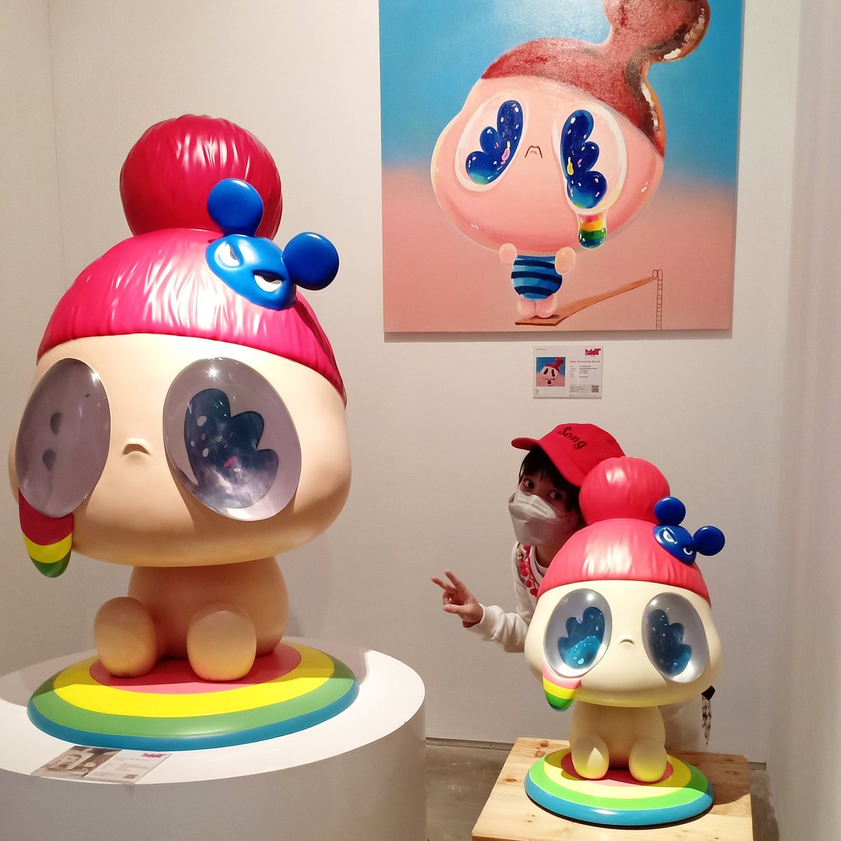 My corner at Art Moments Jakarta