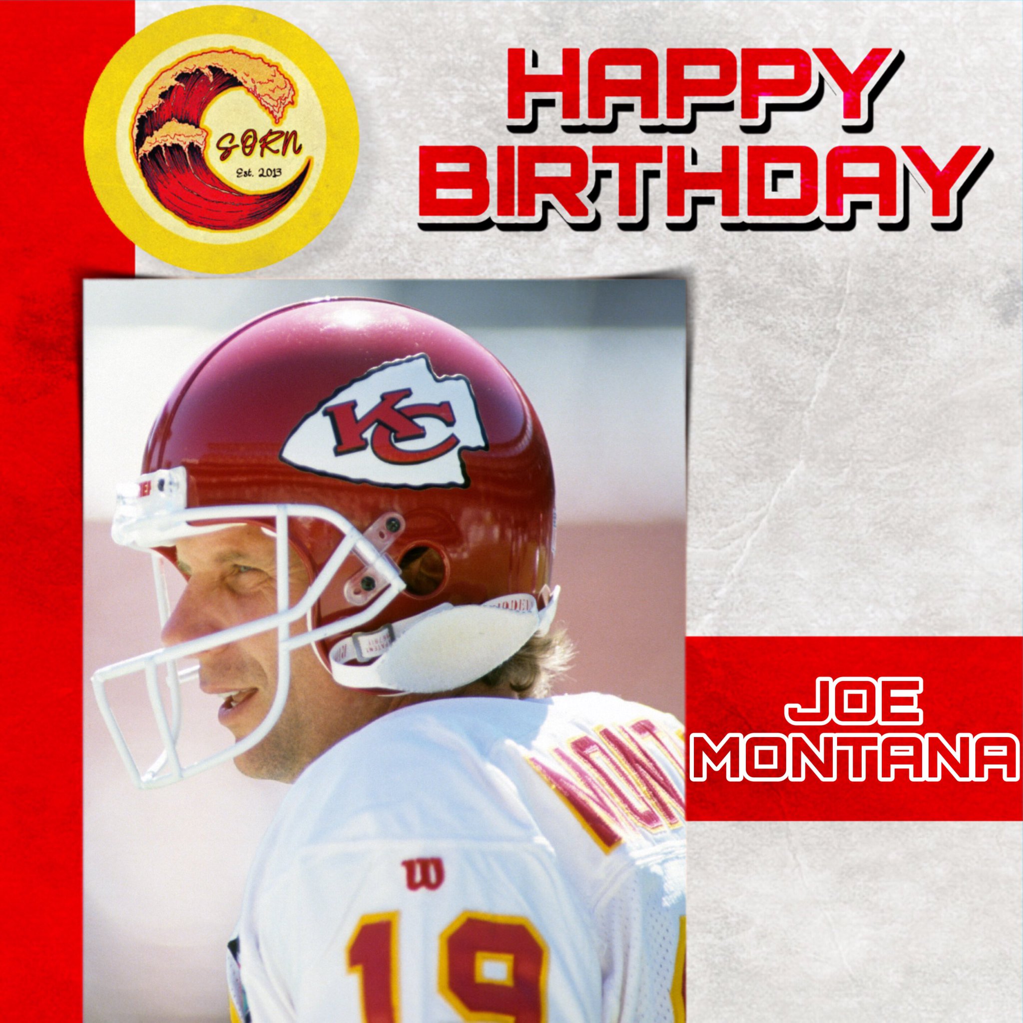 A very Happy Birthday to Joe Montana!  | 
