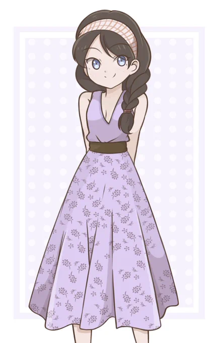 Summer outfit art! 