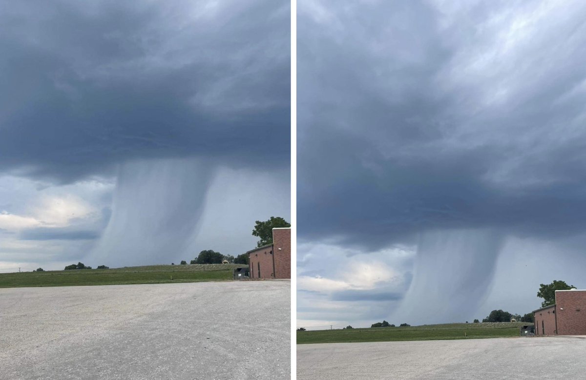 mikebracciano's tweet image. Wow what a great picture from earlier today near Avenue City Mo. Thanks Carie Clark O'Neill. @NWSKansasCity  #KQ2Weather