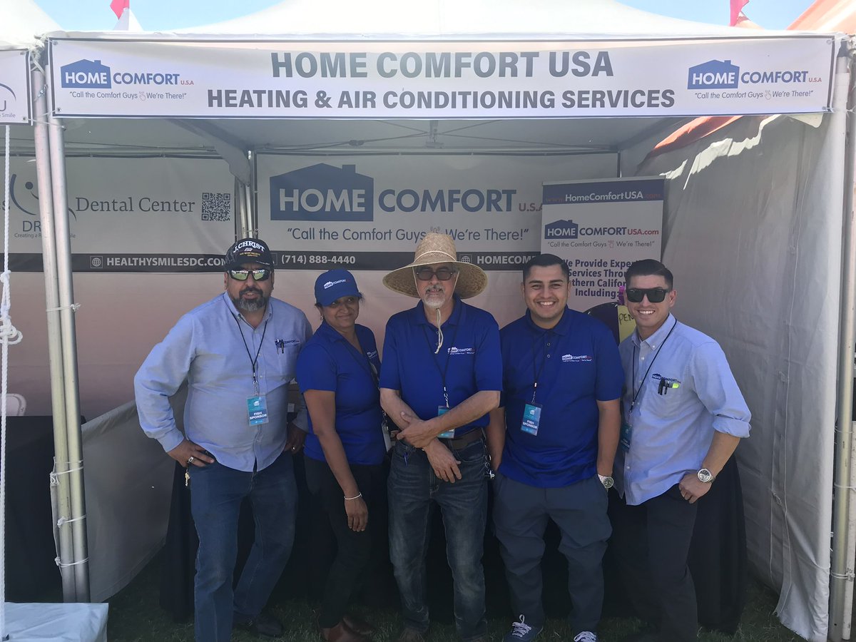 HomeComfortUSA's tweet photo. We're at FishFest 2022! Stop by for prizes and much more! Just look for the Comfort Guys and come have a great time with us!
#fishfest2022 #heatingandcooling #hvacrepair #hvactechnician #hvacinstall #hvacmaintenance #airconditioning #hvacservice #acrepair #socalhvac https://t.co/RTbnfx0Czd