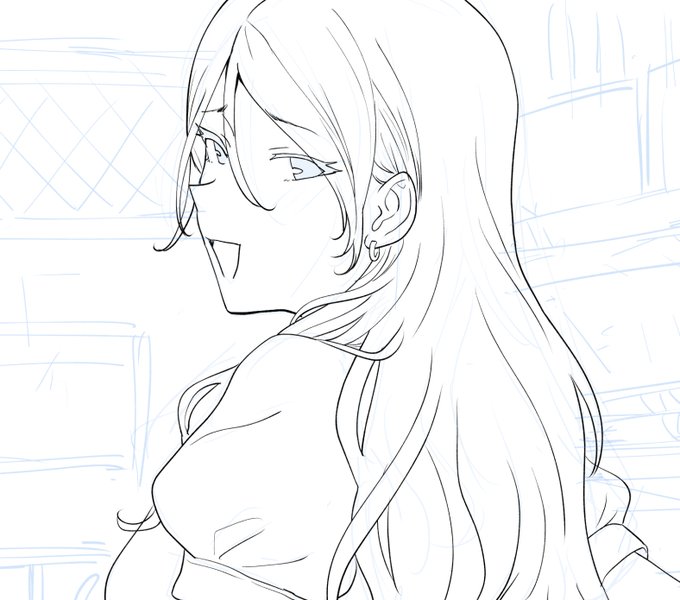 日曜だし何か描くか。 