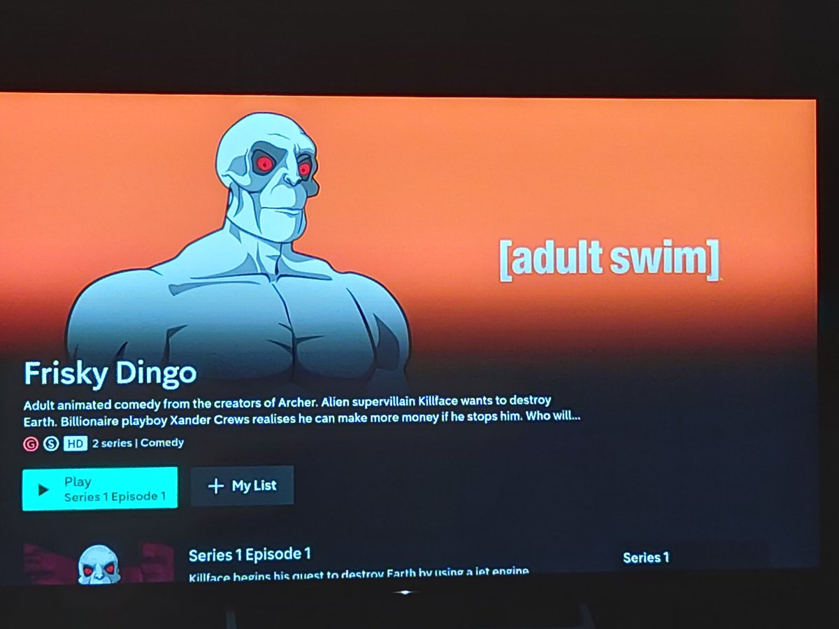DaSpecialFace's tweet photo. Thank you @All4
Just thank you, thank you, thank you ๐๐๐๐
#friskydingo and #aquateenhungerforce helped me through my nightshifts.
Absolute pleasure to have you guys on demand.
#killface #athf #adultswim #ThankYou https://t.co/JbtxeFDzcE