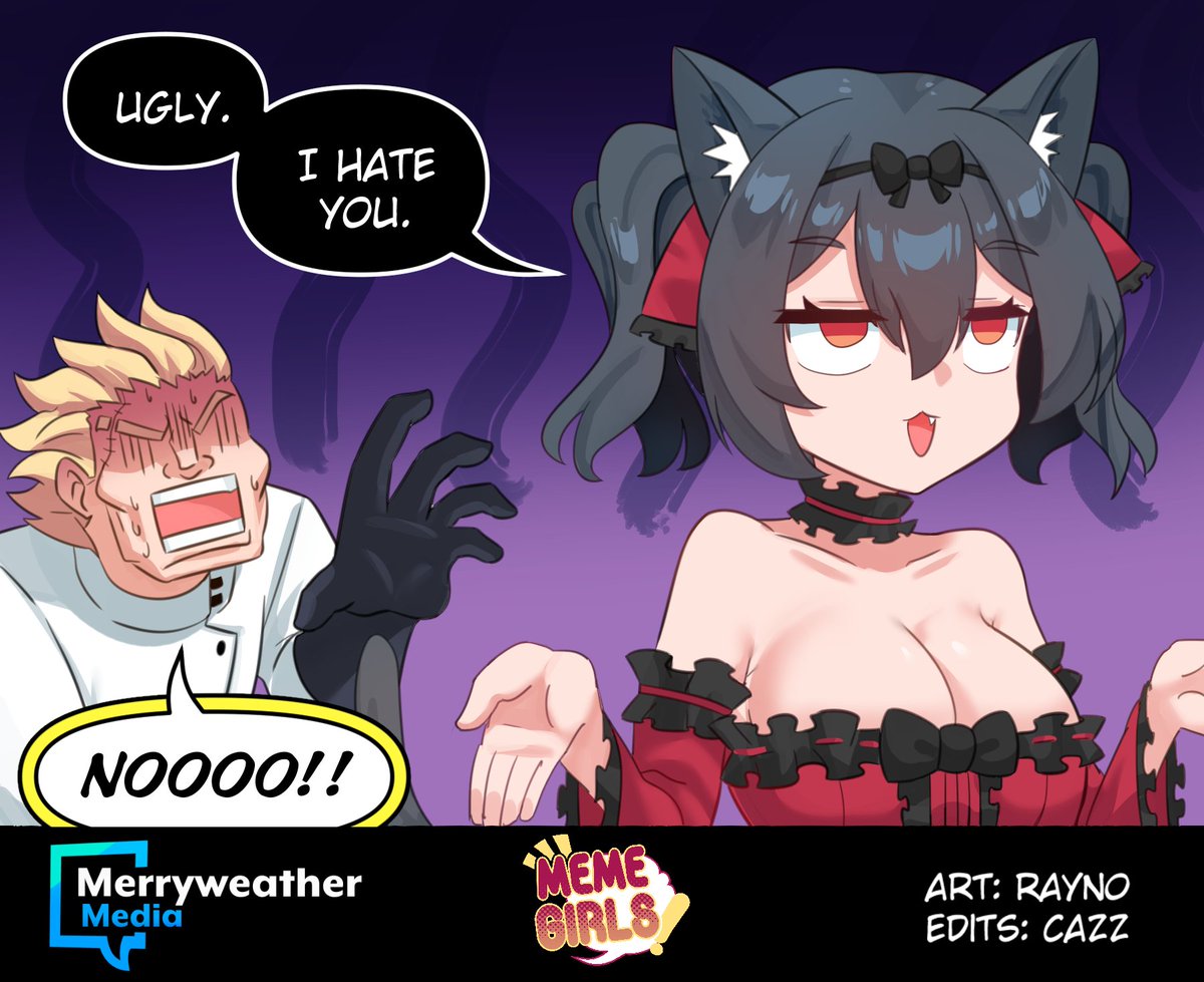 MemeGirlsStudio's tweet photo. Scientist Creates a Real Cat Girl?! https://t.co/h1Q31pQVHC