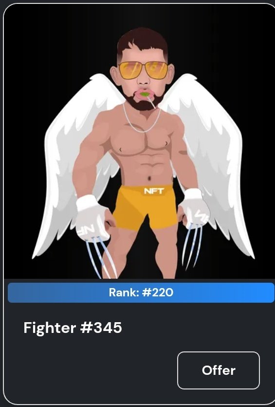 DanChronic4140's tweet photo. I just want to thank @Shahabs for hooking me up with this awesome nft. I'm so glad I get to be apart of this project and awesome community now. So if ur seeing this please show the love and check them out. @FightersNFT https://t.co/dfXRctkinz