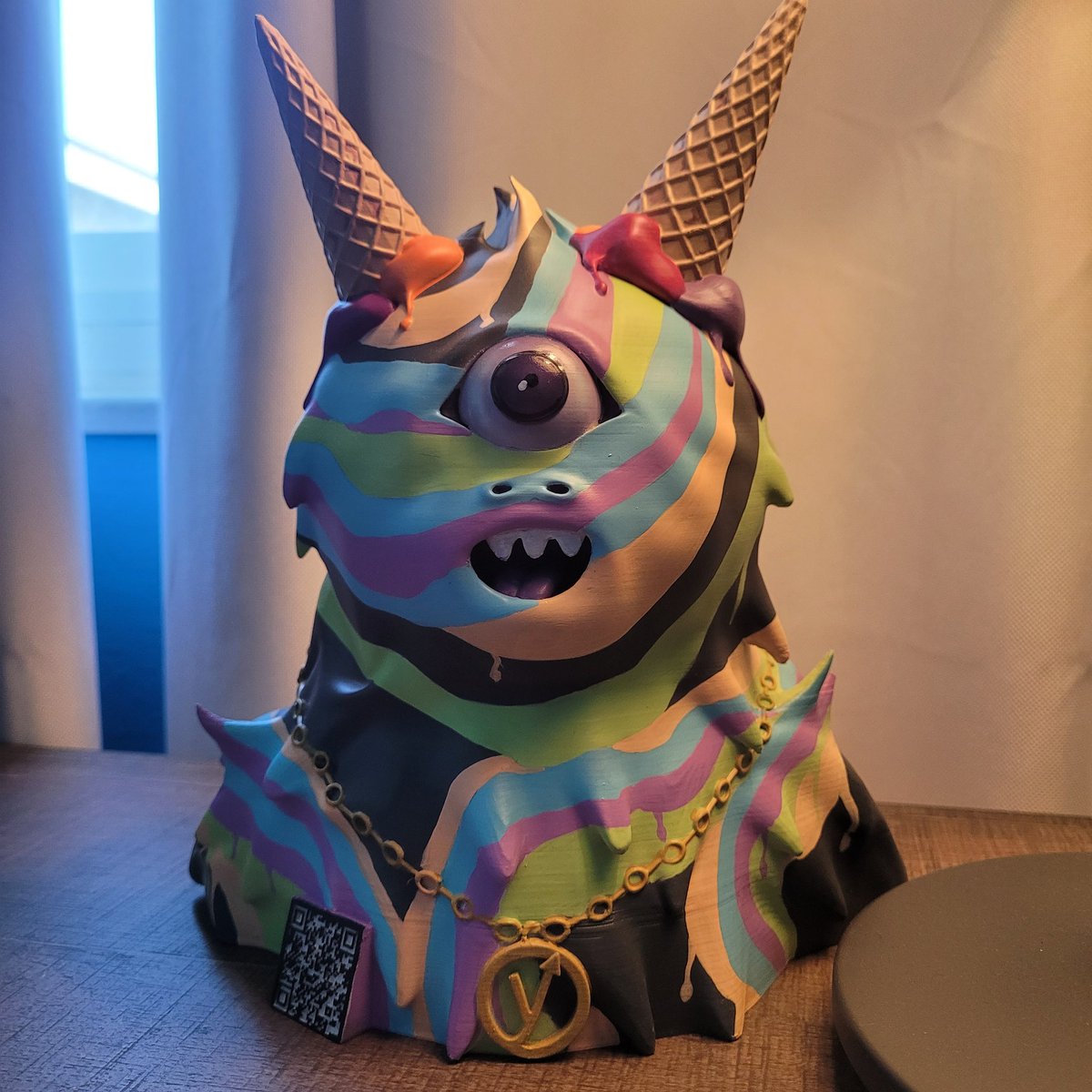 Moody_Scribe's tweet photo. The boys over at @Omen_3D did it again!! Another masterpiece!! I know they've done a lot of great work but no one will convince me this ain't the best they've done to date!!! Thank you for bringing my @moody_beasts to life!!! @Hop_Duneski https://t.co/XgrnP4ZiuM