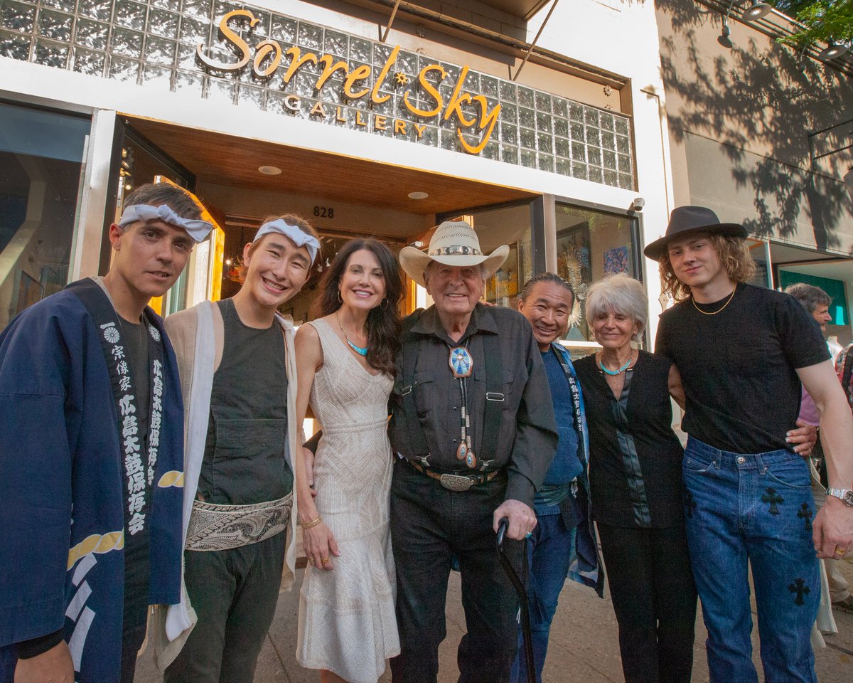 Sorrel_Sky's tweet photo. Thank you to EVERYONE that came out to celebrate our 20th Year Anniversary!

https://t.co/KmWDJoN4oK
#sorrelsky  #coloradostyle #shopdurango #20yearsinbusiness #artgallery https://t.co/QSE5czpM81
