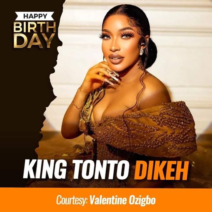 Happy birthday King Tonto Dikeh    