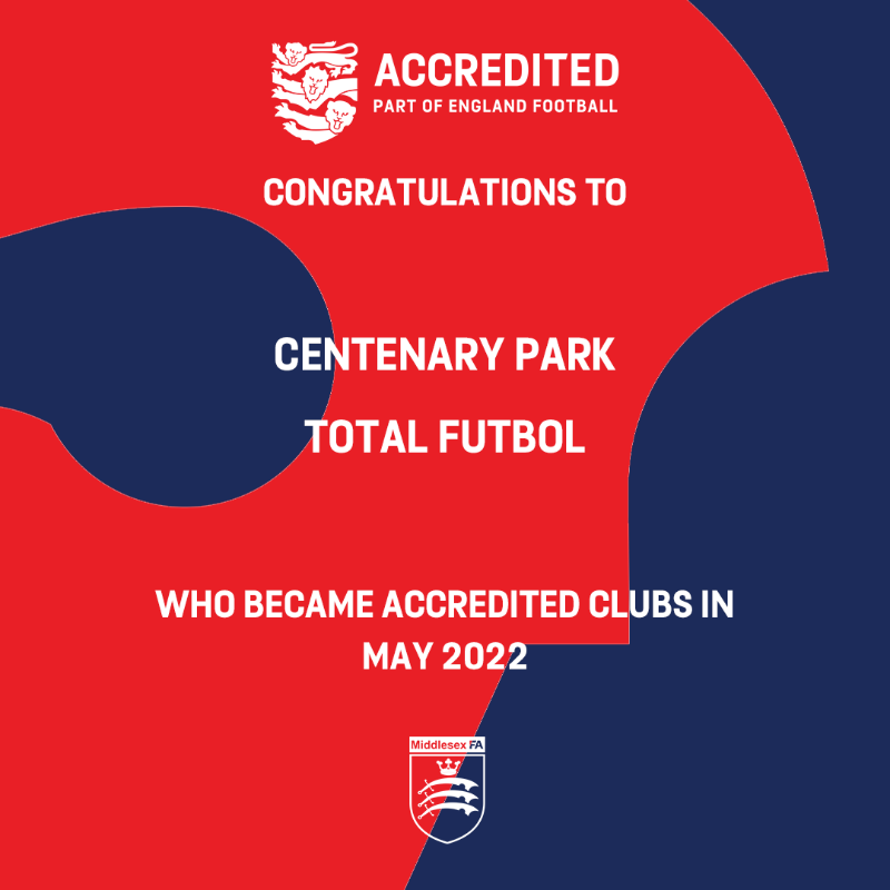 middxfa's tweet photo. ACCREDITED | Congratulations to @Centenary_Park &amp; @TotalFutbol2019 who became England Football Accredited in May!

We still have 2 sets of Nike Footballs to give to the next Adult Clubs to become Accredited ⚽

Contact - development@middlesexfa.com for more!

#MiddlesexFootball https://t.co/jQHSzHqRXn