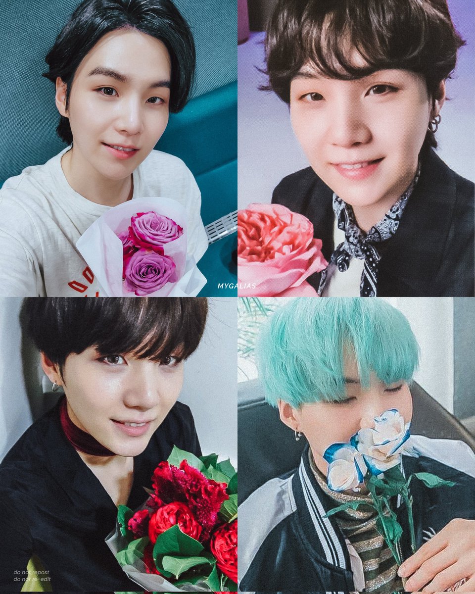 mygalias's tweet photo. min yoongi the most beautiful flower among all ♡ https://t.co/4OH5SFlyk4