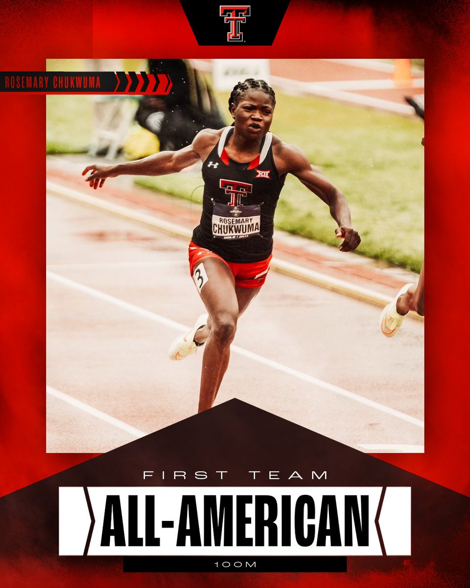 What a 1st season as a Red Raider for Rosemary!