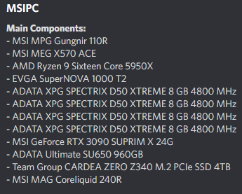 sleepydfog's tweet photo. #MSIXPCBS2 my best attempt since I started playing it 🤠 @msigaming  @PCBuildingSim Main Components in 3rd pic https://t.co/iyeVIkyXKI