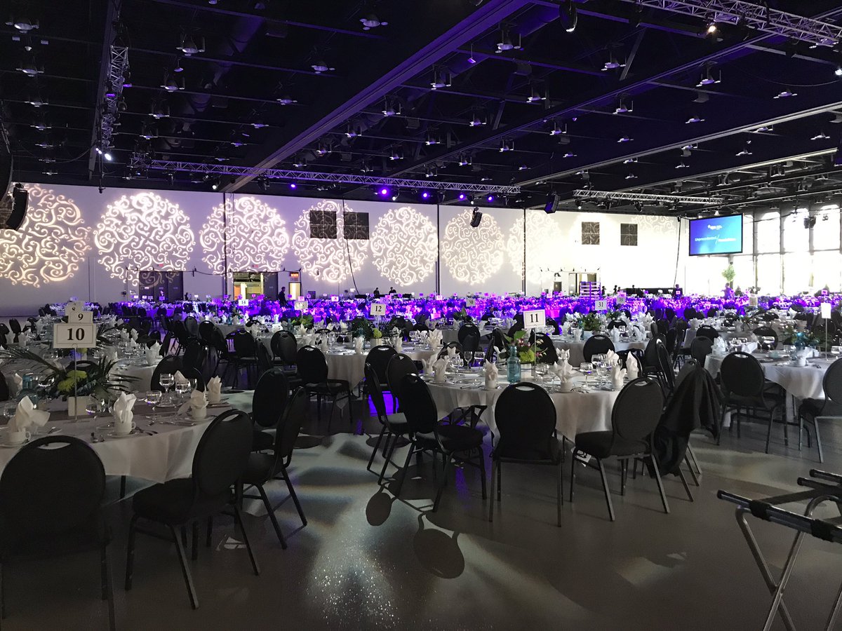 chrislpilger's tweet photo. @CPA_AB Calgary Convocation room looks great! Almost time to celebrate! https://t.co/FK31DCCI8C