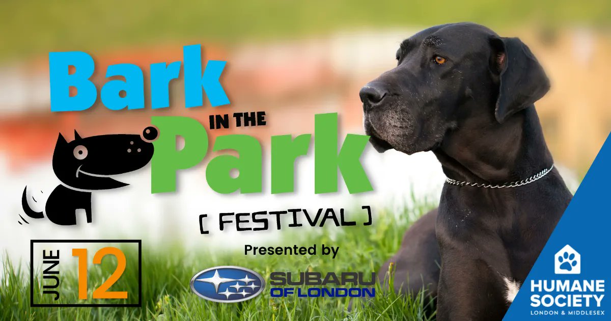 HumaneSocietyLM's tweet photo. TOMORROW is the Bark in the Park Festival presented by Subaru Of London! We hope that you and your canine companions will join us at the Plunkett Estate (9282 Elviage Drive) between 10:00 a.m - 4:00 p.m.
Tickets can be pre-purchased online or at the gate: https://t.co/v0aBIUCNJk https://t.co/0C9LUdNJya