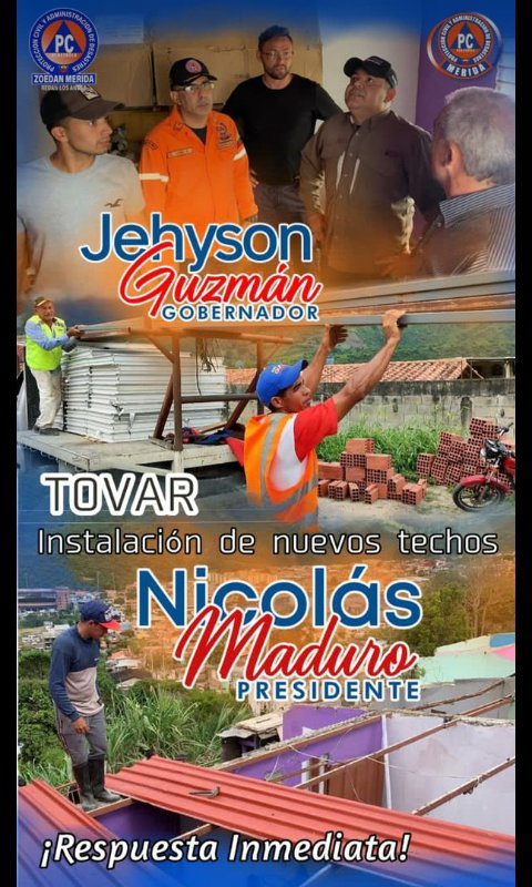 _meridabella's tweet photo. Respuesta inmediata
#MeridaNosUne
@NicolasMaduro
@dcabellor
@JEHYSONGUZMAN
@MVzlaBella
@JackiePSUV
#1x10DelBuenGobierno
#UnionDeLaAmerica
#Carabobo
#Merida
#BancoDeVenezuela
#Chavistas https://t.co/27ZHNR5FTd