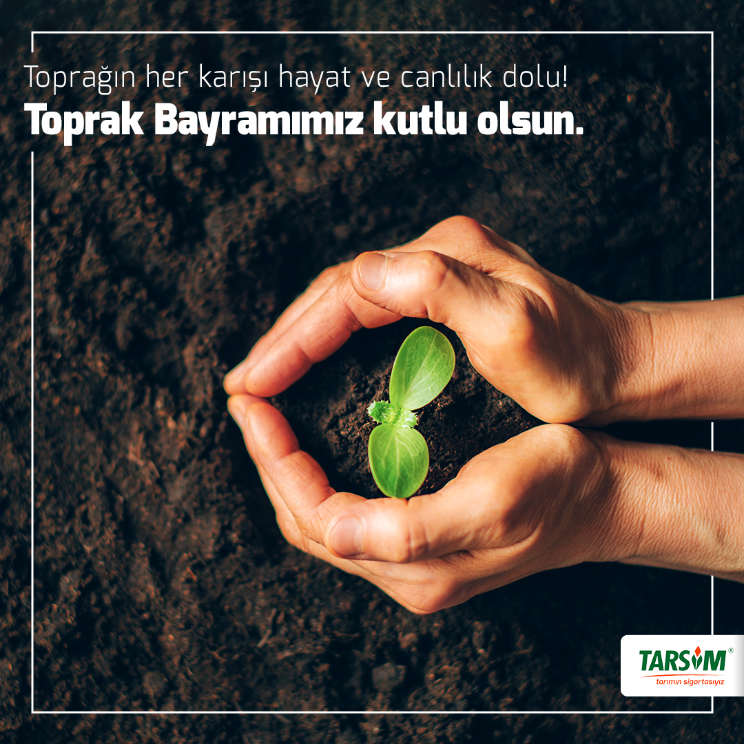 Toprak Haftası ve Toprak Bayramımız kutlu olsun.

#tarımsigortasızolmaz #tarımsigortası #tarsim #tarımınsigortasıyız