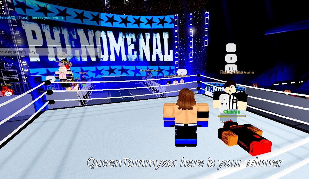 RandyOrtonWOR's tweet photo. #MainEvent was phenomenal tonight after I got a big win over one half of the WWE tag team champions. @RollinsRBLX better be watching out since it’s his title I’m taking! | @WWEOnRobIox https://t.co/xnpf4c9UTo