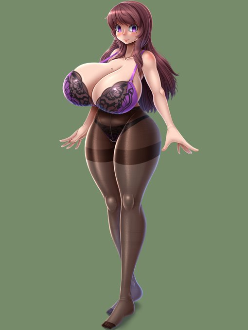 次回CG集キャラ立ち絵です。前からママ物描きたかったのでママ物になります。ほかのキャラ立ち絵は後日塗ります。 