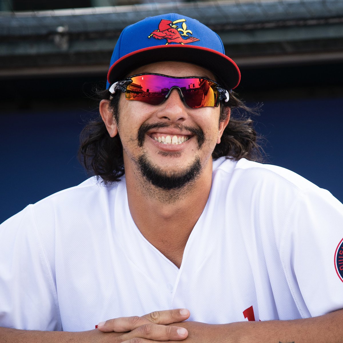 LouisvilleBats's tweet photo. Our mood for Redbirds Weekend

#GoBatsGo🦇 | #RedbirdsWeekend https://t.co/nBIlM2LBnA