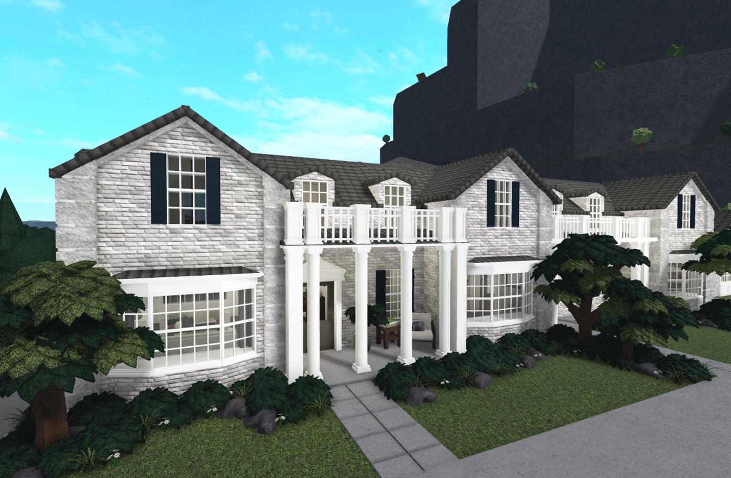 Roblox Bloxburg House Build! Very Big Mansion