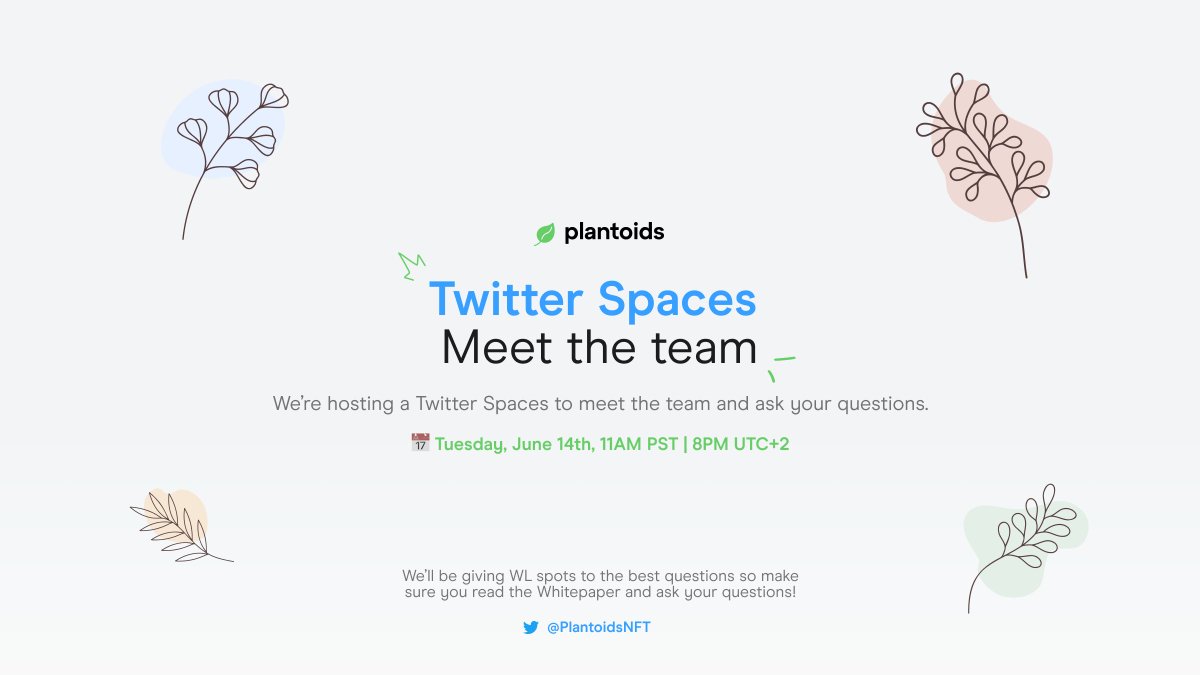 📣 AMA on Tuesday June 14th, 11 AM PST/8 PM  UTC + 2📣 

Get your questions ready! Read the Whitepaper! Ask us about the project! Ask us about ourselves! Ask us about the meaning of Life! We have answers!