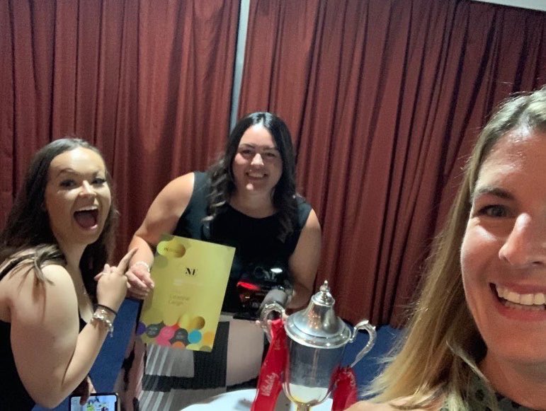 SouthRibbleNC's tweet photo. At the #thunderoneawards tonight with some amazing people that make our region what it is #netballwins #northwestisbest #lancashirenetball #proudofoursport https://t.co/H3e6loOJ8B