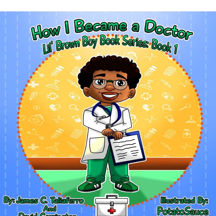 hellafro's tweet image. The hardcover and paperback is finally here!!! Order your copy at barnesandnoble.com and type in "How I Became a Doctor." Thanks in advance!!