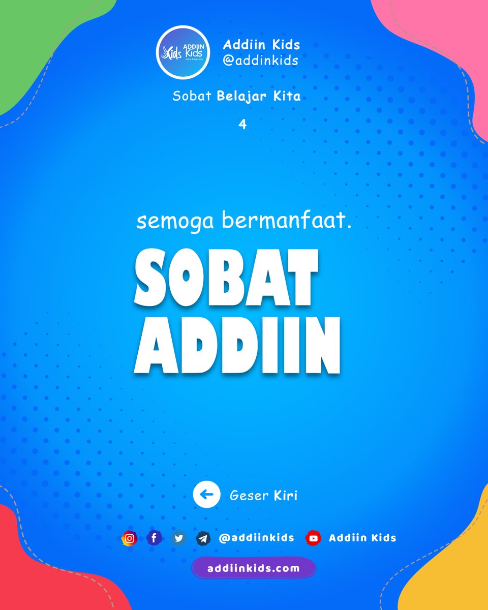 AddiinKids's tweet photo. BERSIKAP LEMBUT &amp; TEGAS
.
#addin #addiin #kids #addiinkids #kidsaddiin #sobatbelajar #sobatbelajarkita #belajarbersama #indahnyabelajar #belajar #kaali #bersamakaali #belajarbersamakaali #belajarkaali #quotesaddiin #microblogaddiin #edukasianak #bersikaplembut #bersikaptegas https://t.co/1dkjzHndFB